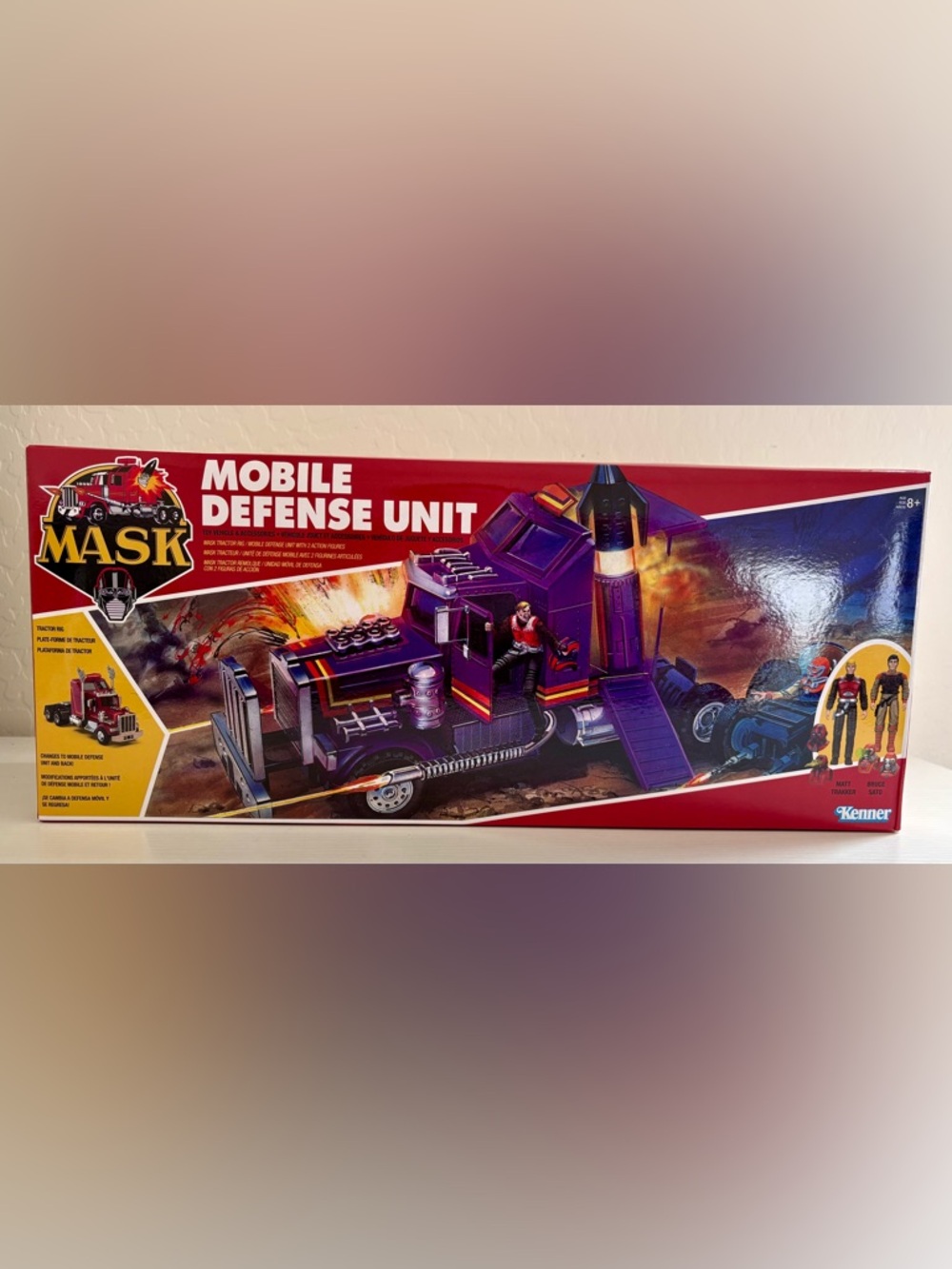 MASK Mobile Defense Unit Vehicle Playset *Missing Pieces - Read Description